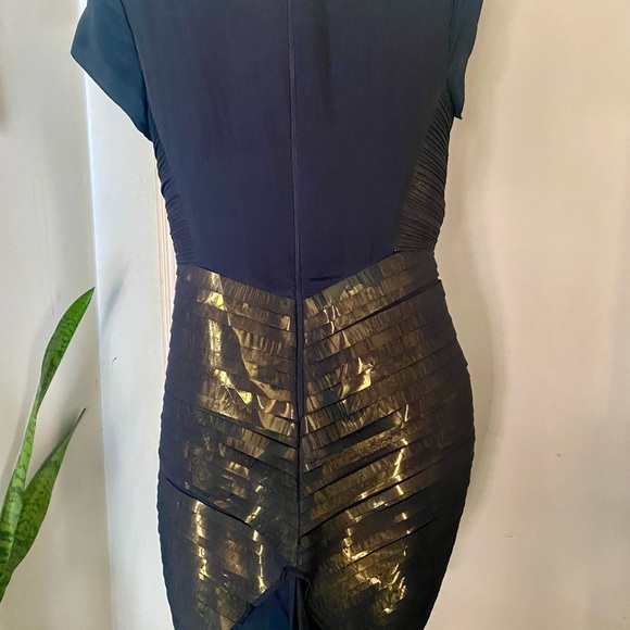 Amit Aggarwal Haute Couture sculpted Little Black Dress - Picture 4 of 7